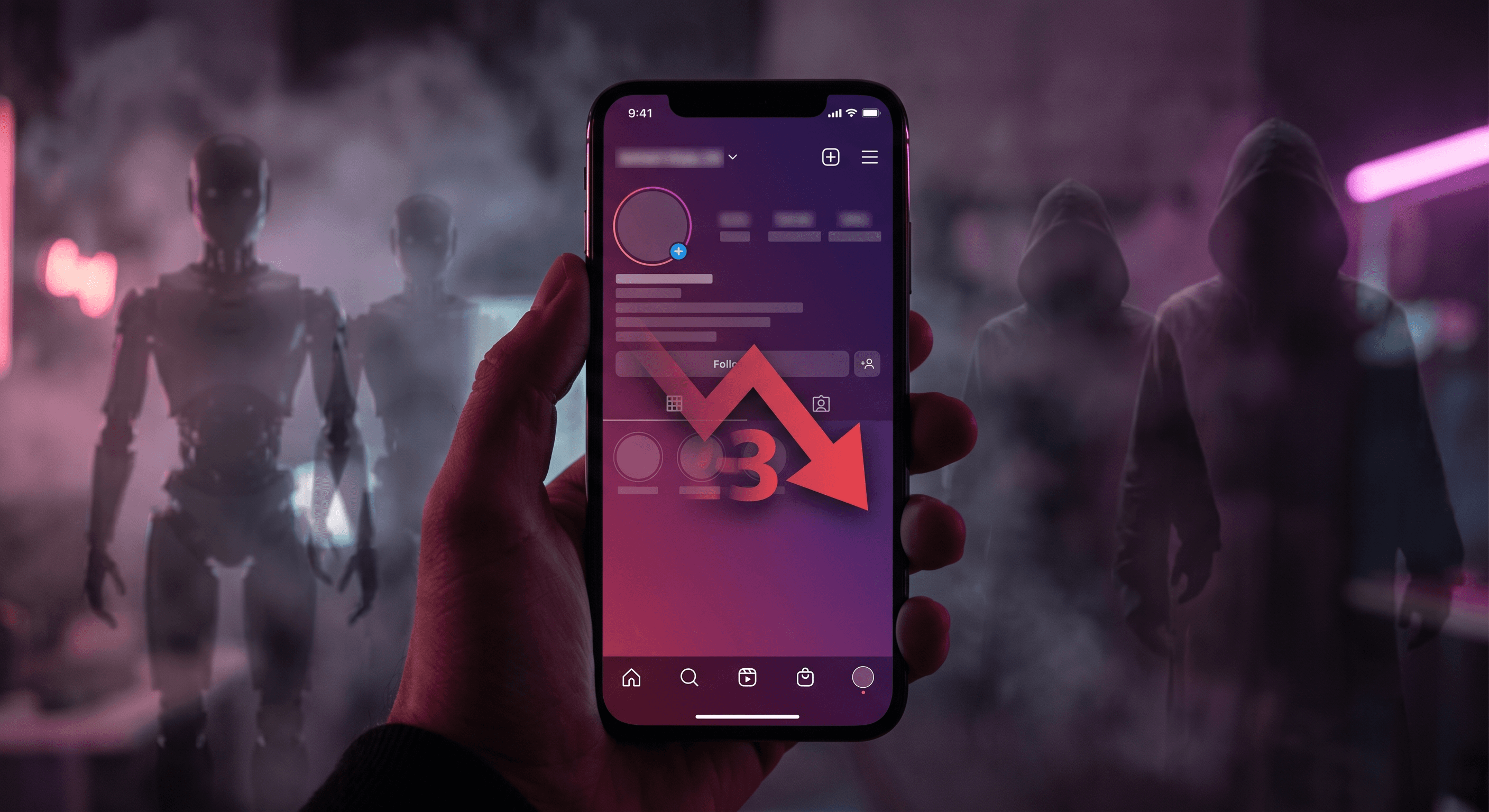 Instagram bot purge 2026 - follower count dropped
